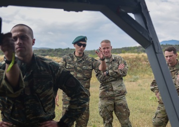 Sky Soldiers Fast Rope from Greek Helicopter