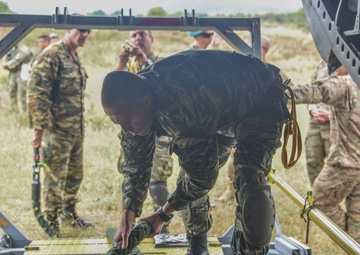 Sky Soldiers Fast Rope from Greek Helicopter
