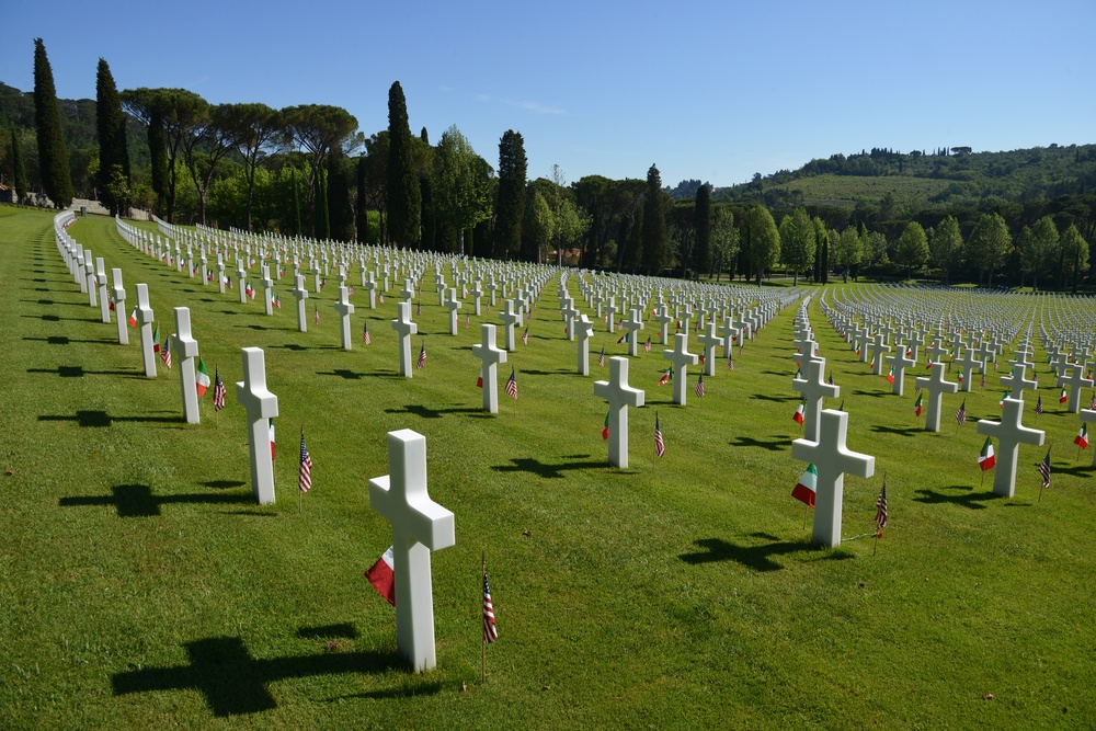 Memorial Day Ceremony at Florence American Cemetery, 2017