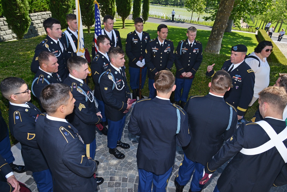 Memorial Day Ceremony at Florence American Cemetery, 2017