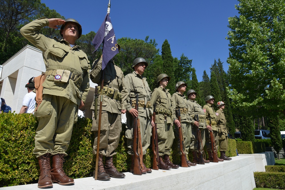 Memorial Day Ceremony at Florence American Cemetery, 2017