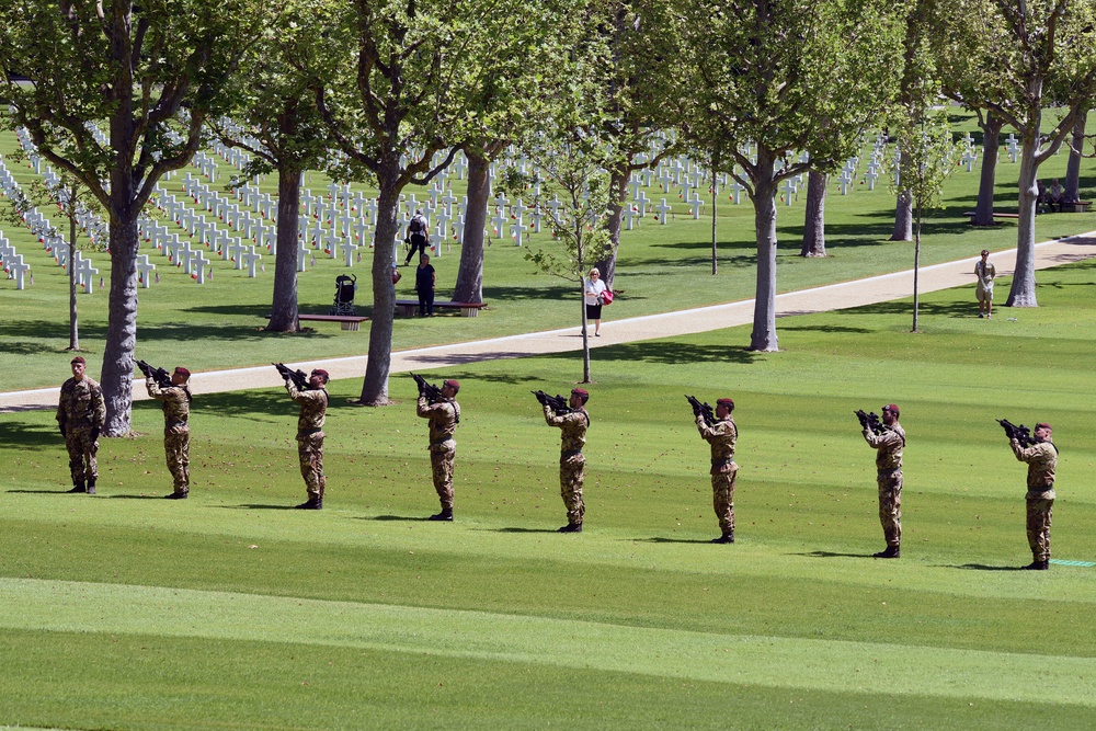 Memorial Day Ceremony at Florence American Cemetery, 2017