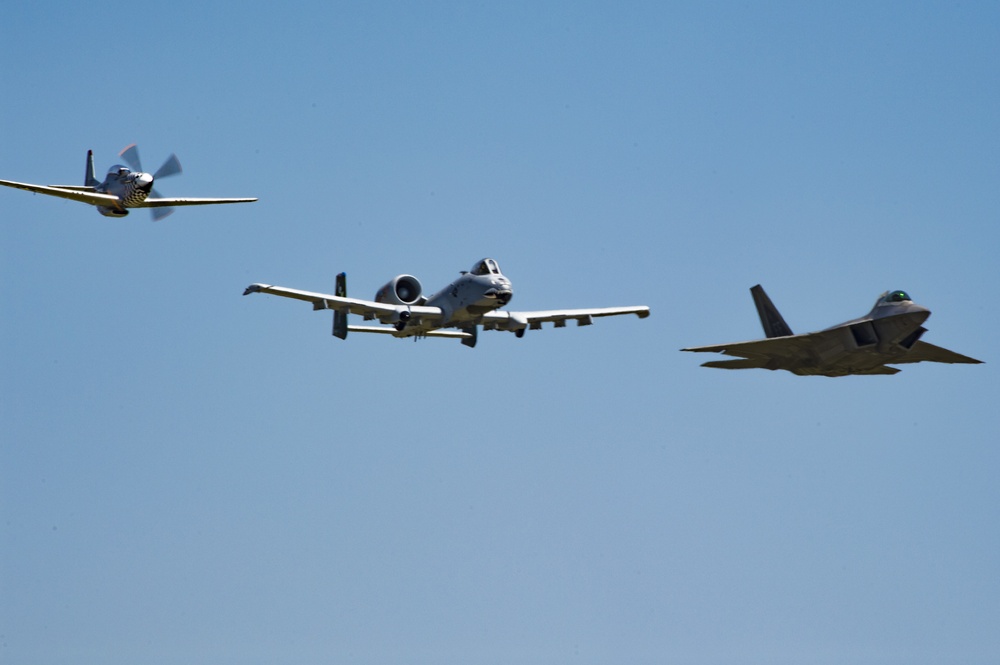 A-10 Heritage Team performs at Wings Over Wayne Airshow