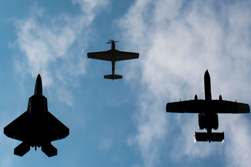 A-10 Heritage Team performs at Wings Over Wayne Airshow