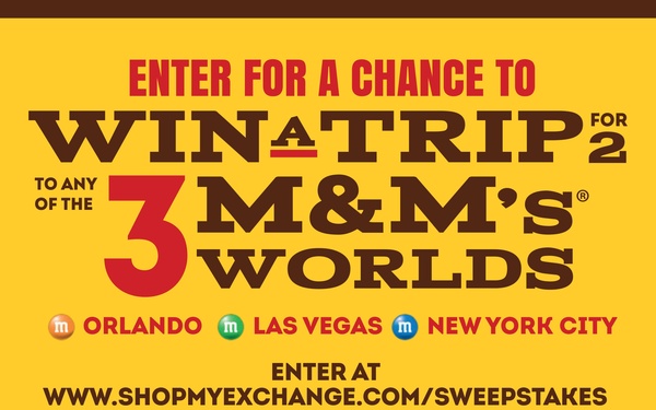 M&amp;M's World Sweepstakes