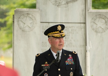 MG Stephen Farmen Speaks at Memorial Day Ceremony