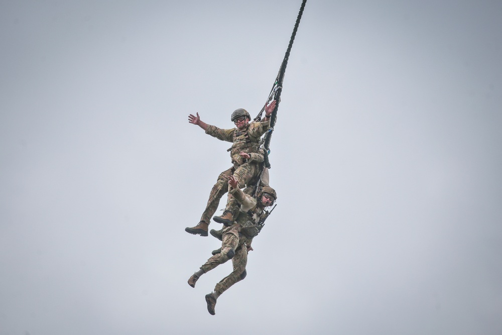 Army Guard and TACP demonstration