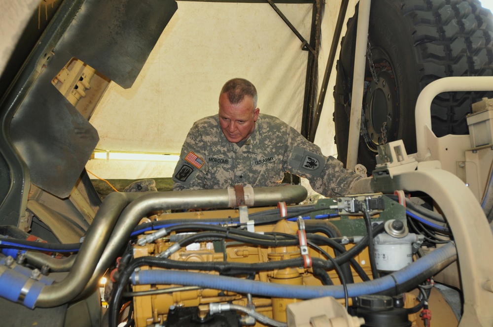 Army Reserve Aviation Commander Observes Multicomponent Training in XCTC 17-01