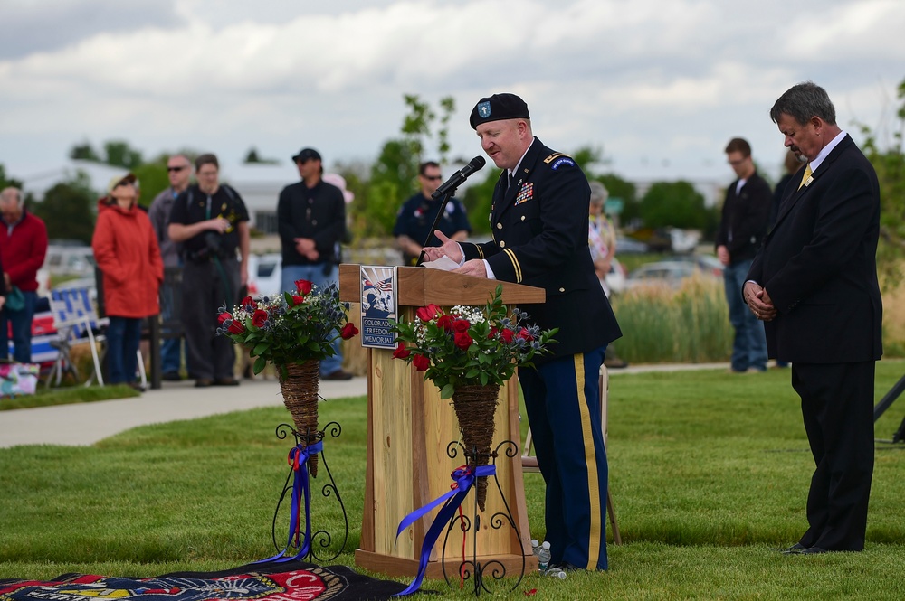 Aurora honors those who have fallen at Colroado Freedom Memorial ceremony