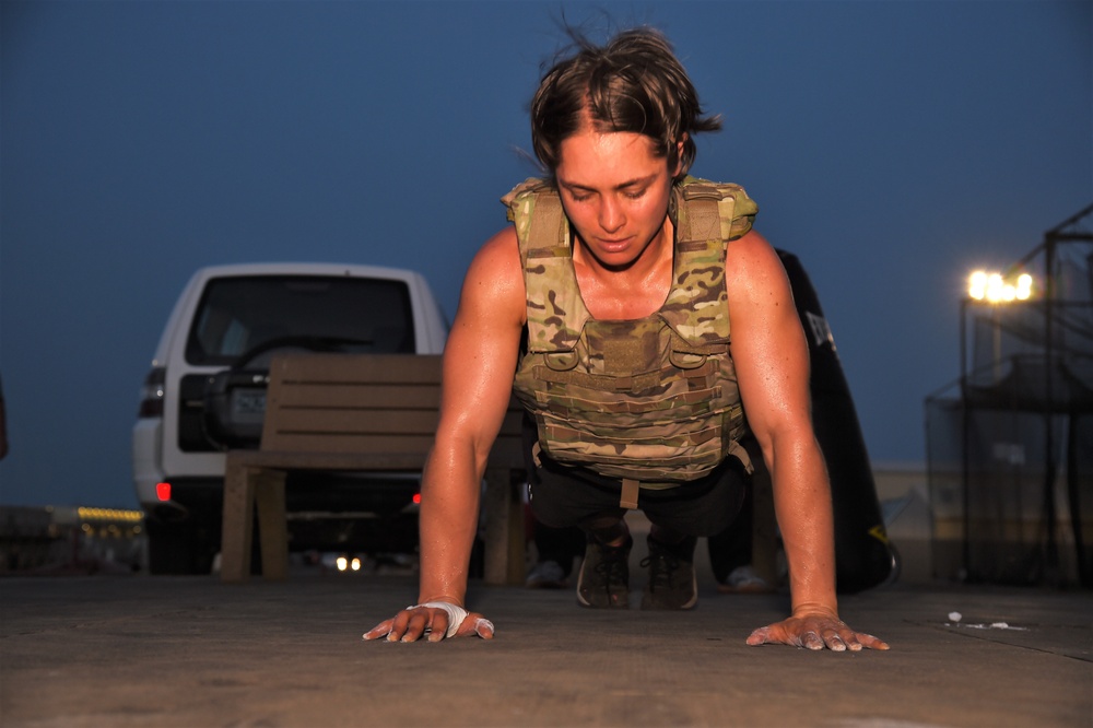 CJTF-HOA, Camp honor fallen SEAL with unconventional Memorial Day practice