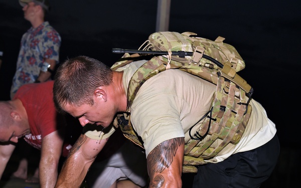 CJTF-HOA, Camp honor fallen SEAL with unconventional Memorial Day practice