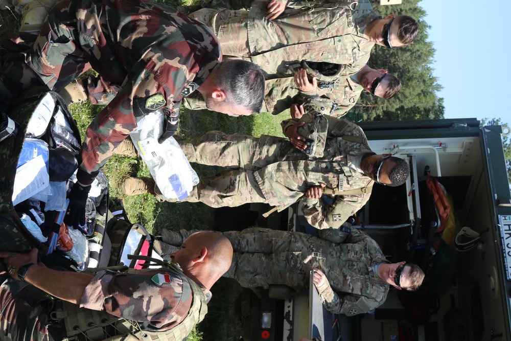 Medics from 5 nations collaborate on first-class field care