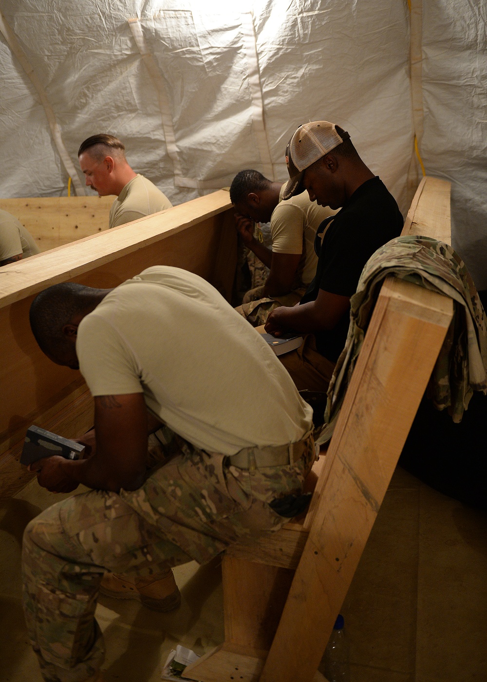 435th AEW chapel team helps lift spirits
