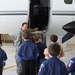 Cub Scouts tour 132d Wing aircraft