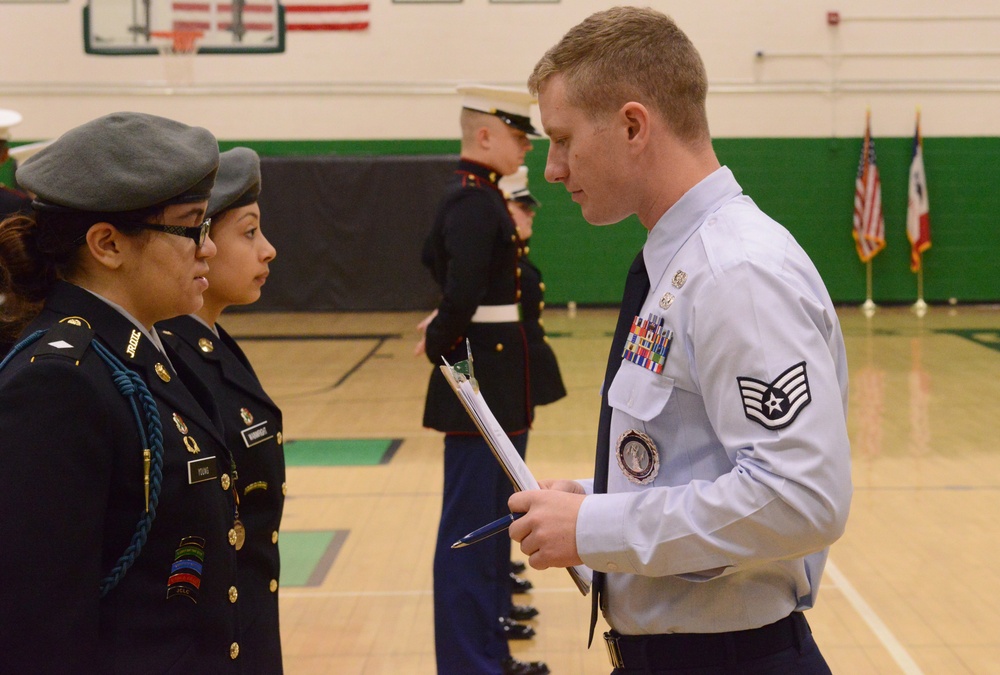 Davenport JROTC Inspection