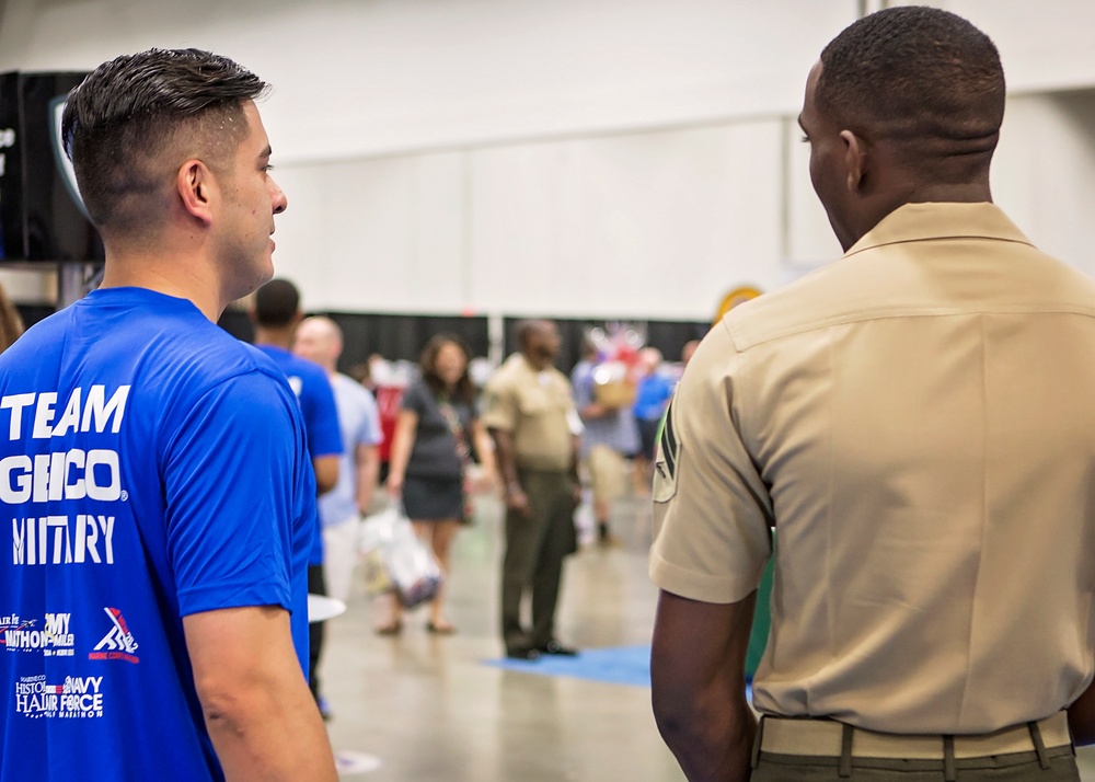 Marine Corps Historic Half ribbon cutting ceremony 2017