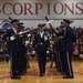 AF drill team performs at local high schools
