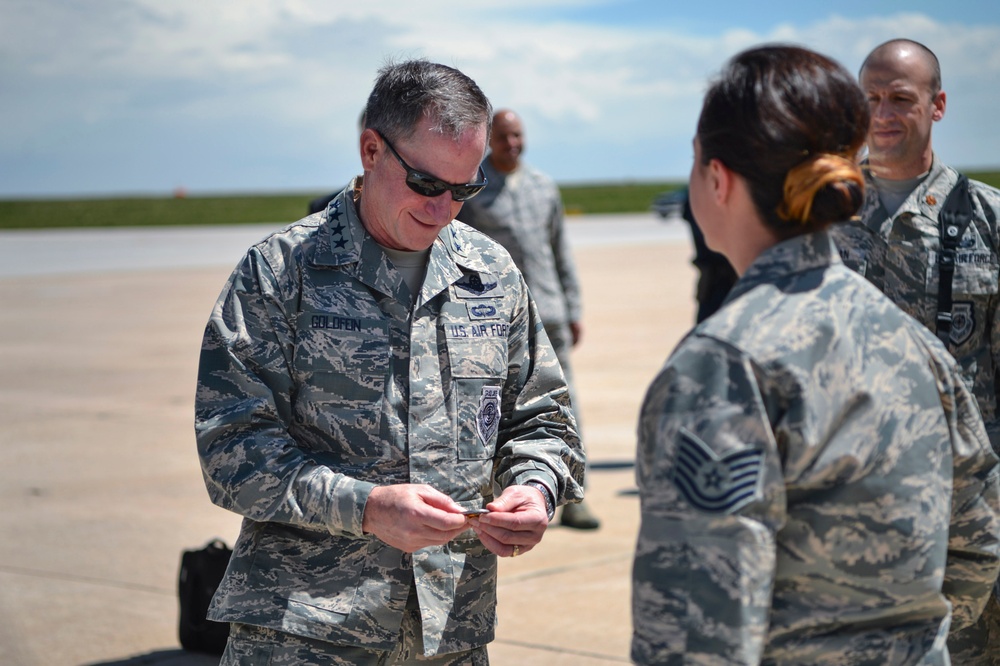 CSAF explores space with Team Buckley