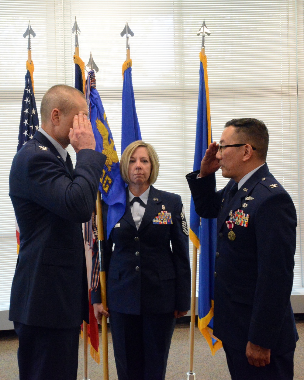 Col. Duong steps down