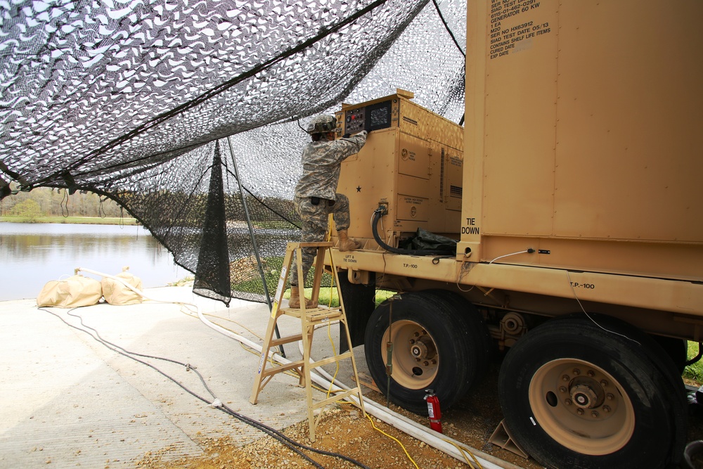 Quartermaster unit turns lake water drinkable for 2017 WAREX at Fort McCoy