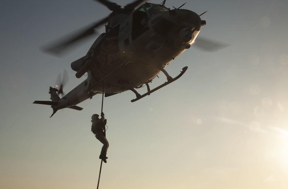 DVIDS - Images - BLT 3/6 fast-rope [Image 8 of 14]