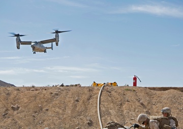 Tiltrotor gas station: Red Lions fuel FARP