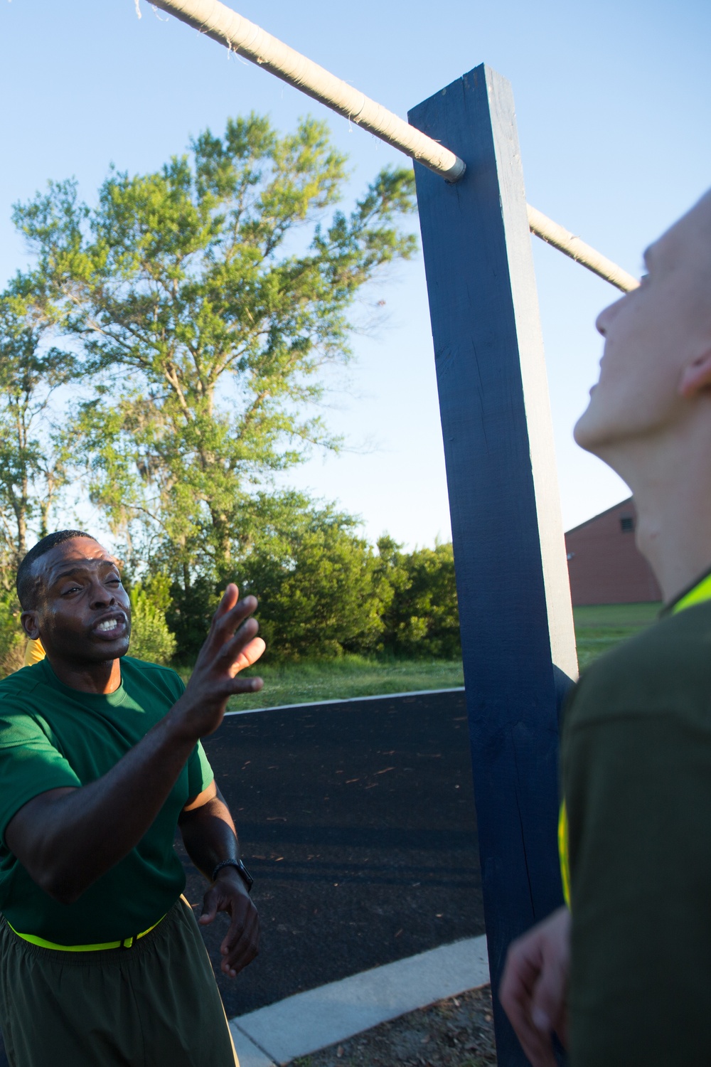 New Marine recruits pass first hurdle, start training to earn title on Parris Island