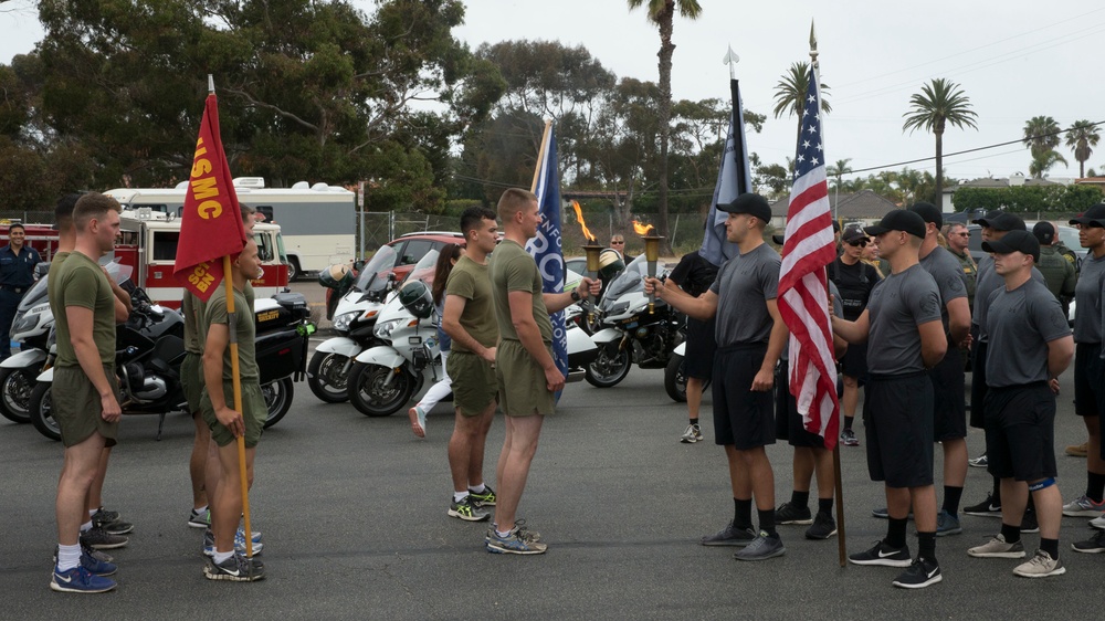SES BN participates in LE Torch Run