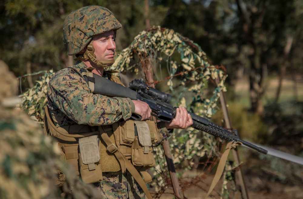 North Carolina Marine competes in Australian international shooting competition