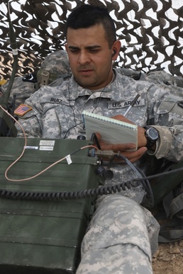 300th Military Intelligence Brigade Supports the 155th at NTC