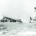 Marines inflate an obeservation balloon at Marine Corps Base Quantico during World War I.