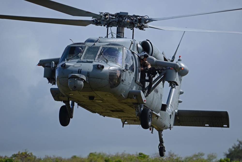 U.S. Air Force, U.S. Army and U.S. Navy conduct first combat search and rescue exercise on Guam