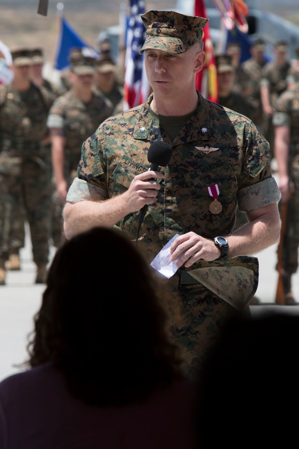 HMLA-267 Change of Command