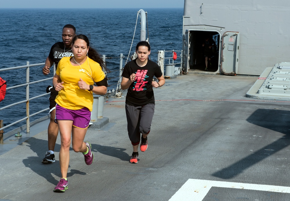 USS Lake Champlain (CG 57) Memorial Day Run