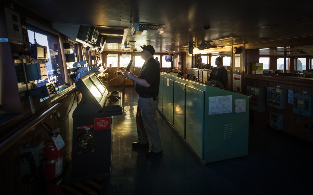 USNS Rappahannock Underway Replenishment