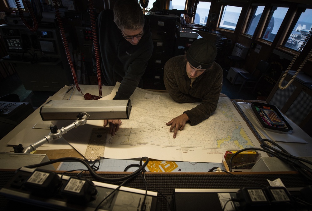 USNS Rappahannock Underway Replenishment