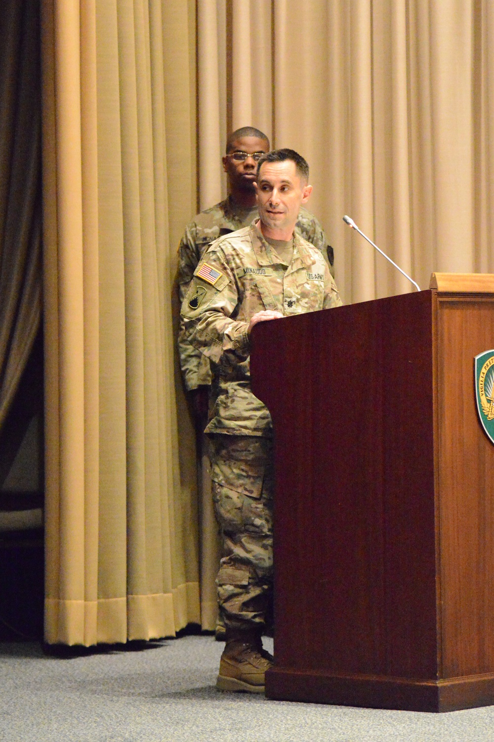 Change of Command of Allied Forces North Battalion