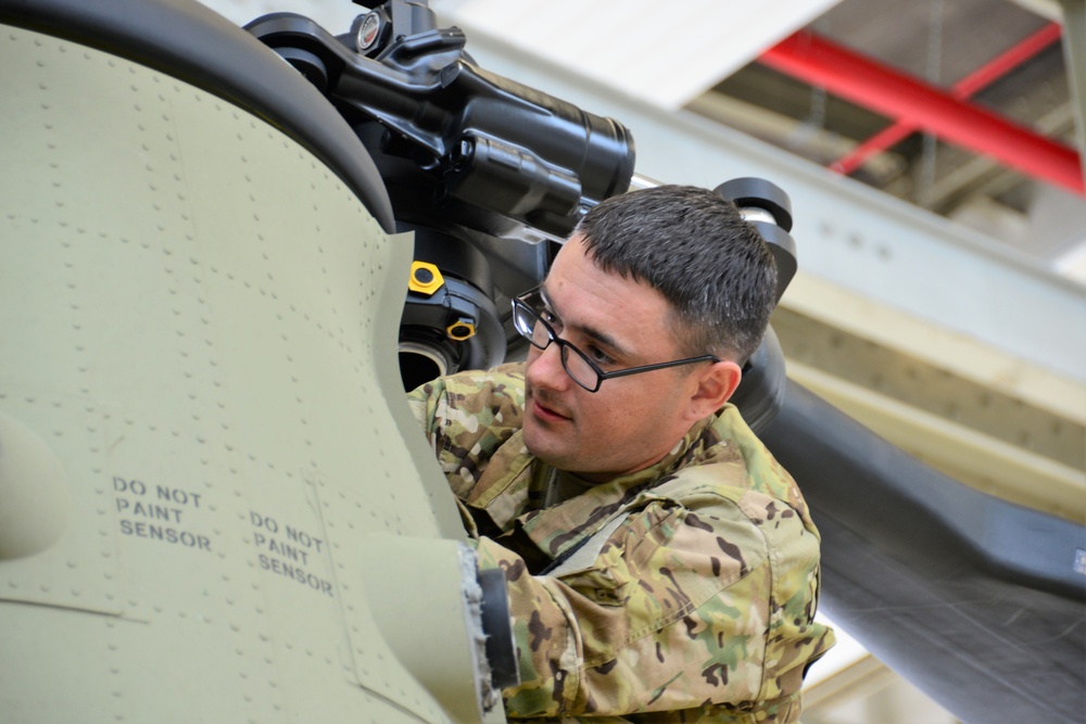 CH-47 Chinook Helicopter Phased Maintenance