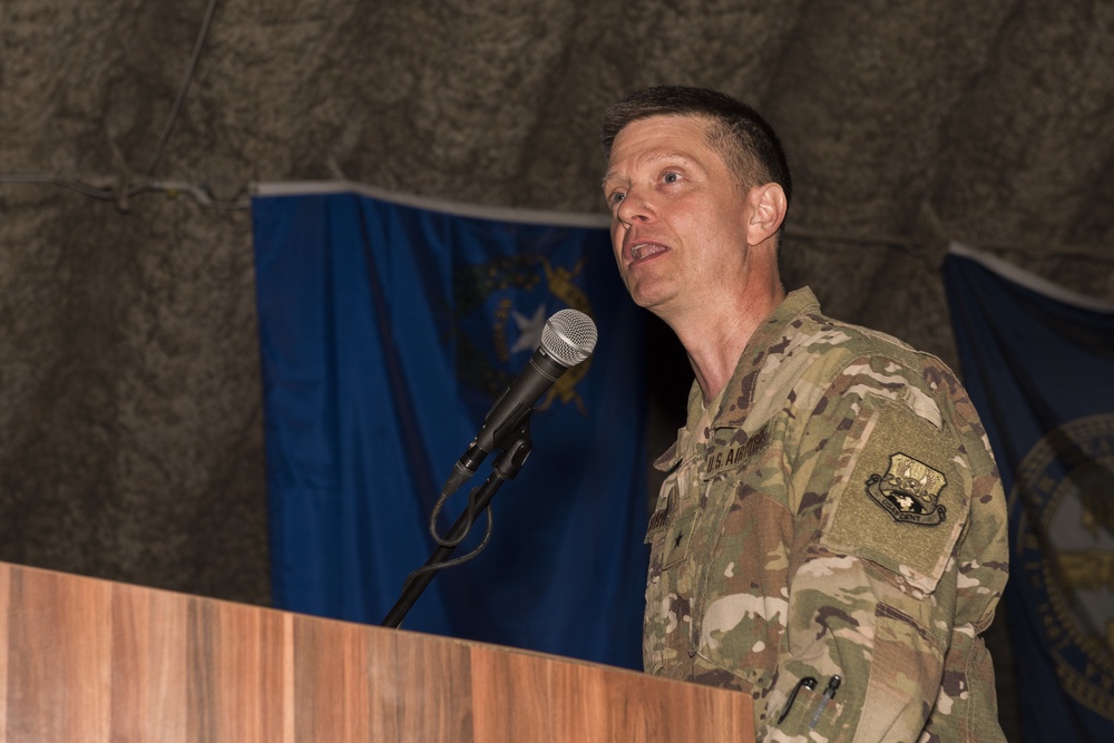 Brig. Gen. Kyle Robinson takes command of 332nd AEW