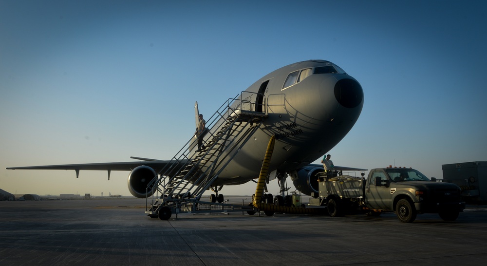 KC-10s fueling the OIR fight