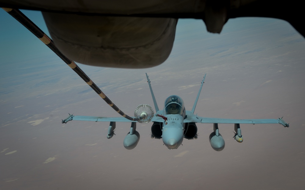 KC-10s fueling the OIR fight