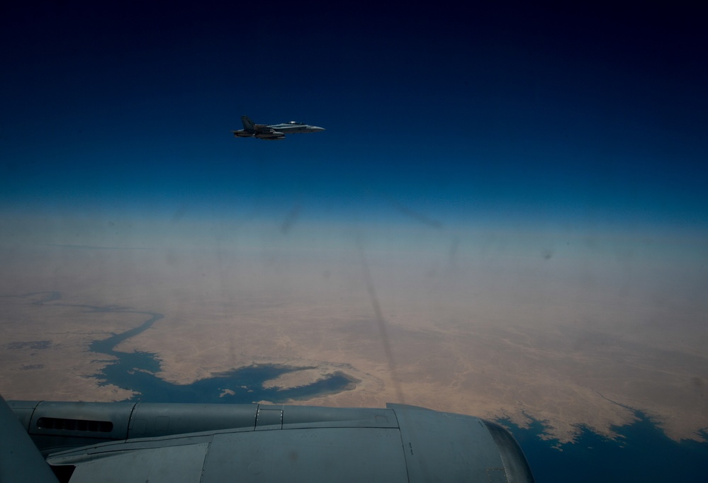 KC-10s fueling the OIR fight