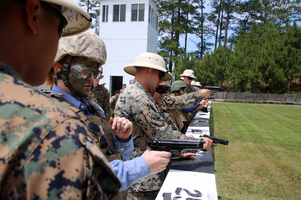 Cherry Point Marine spouses spend a day in the life of their Marine