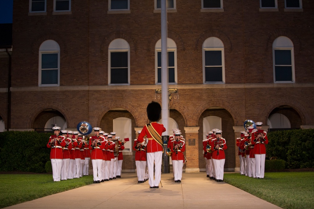 Marine Barracks Washington Evening Parade May 26, 2017