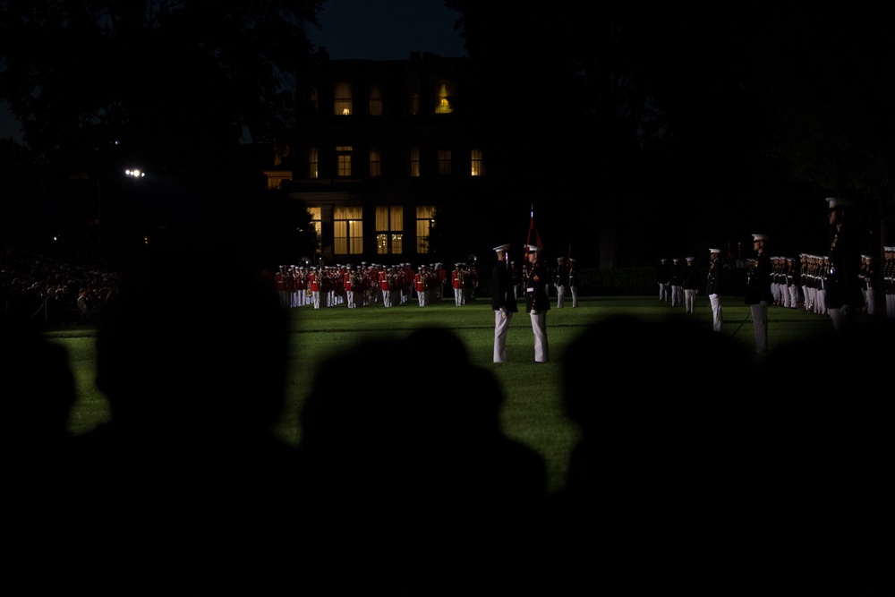 Marine Barracks Washington Evening Parade May 26, 2017