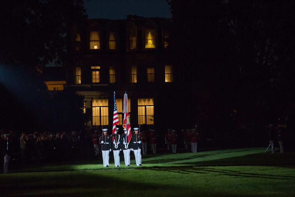 Marine Barracks Washington Evening Parade May 26, 2017