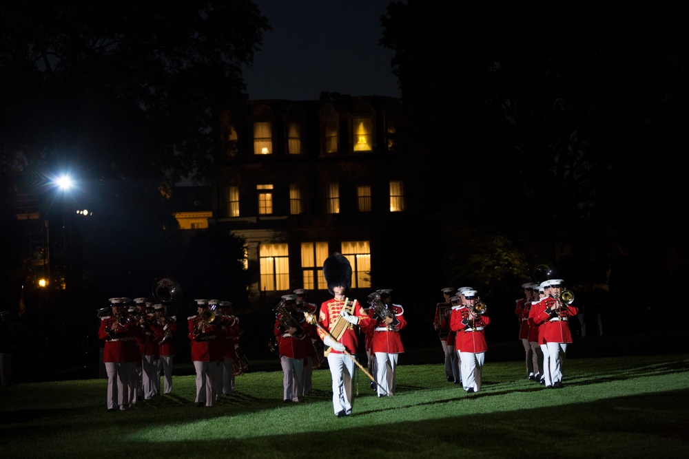 Marine Barracks Washington Evening Parade May 26, 2017