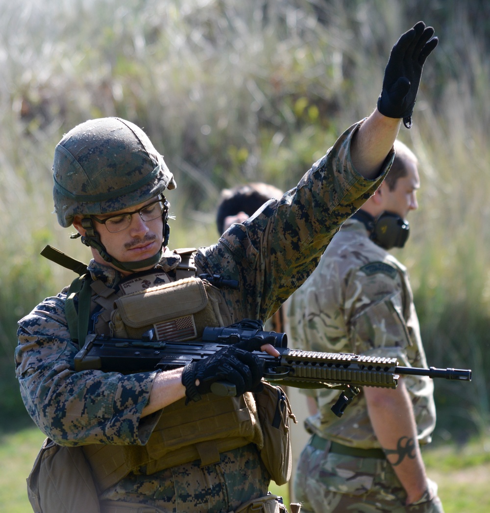 Royal Marines Operational Shooting Competition 2017