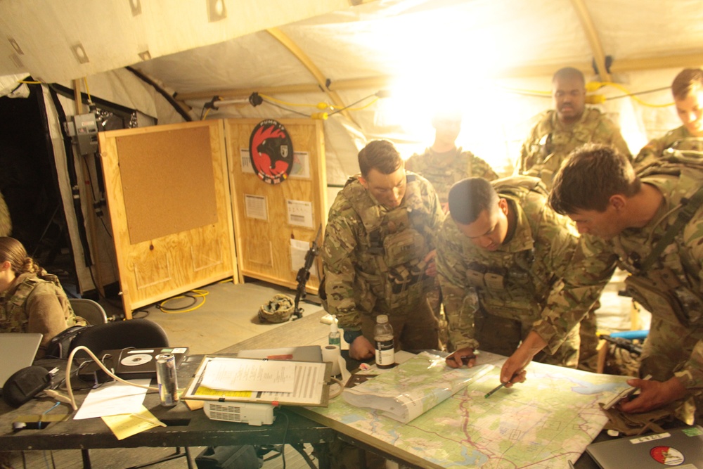 U.S. and U.K. soldiers put “The Eye In The Sky” during a joint UAV mission