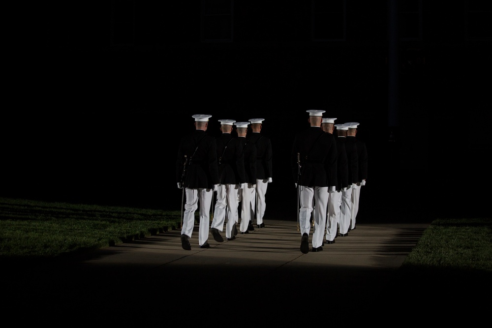 Marine Barracks Washington Evening Parade May 26, 2017